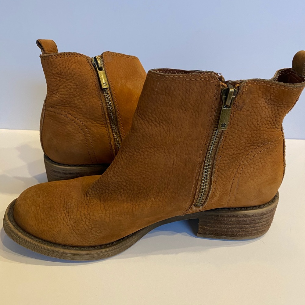lucky Brand leather booties